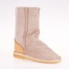 All Suede Sheepskin Boots - Stone