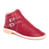 Wildebeest Buckled Vellies - Red